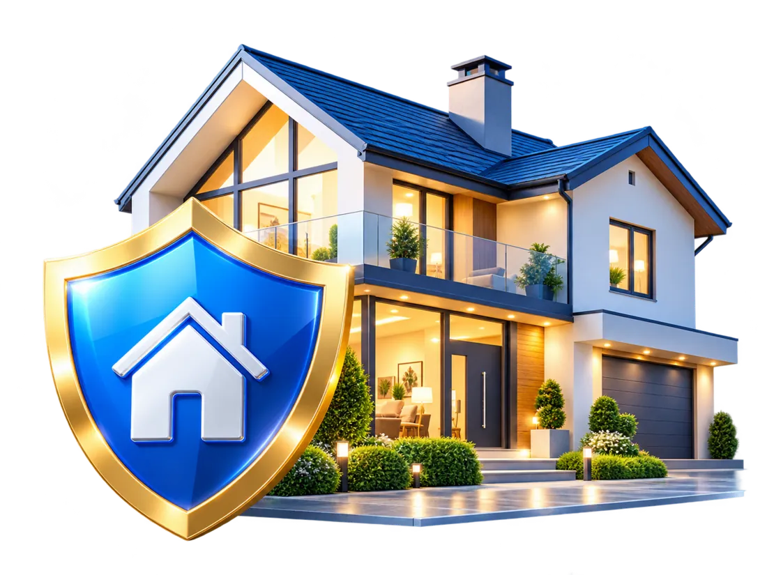 Maison protégée par une assurance habitation