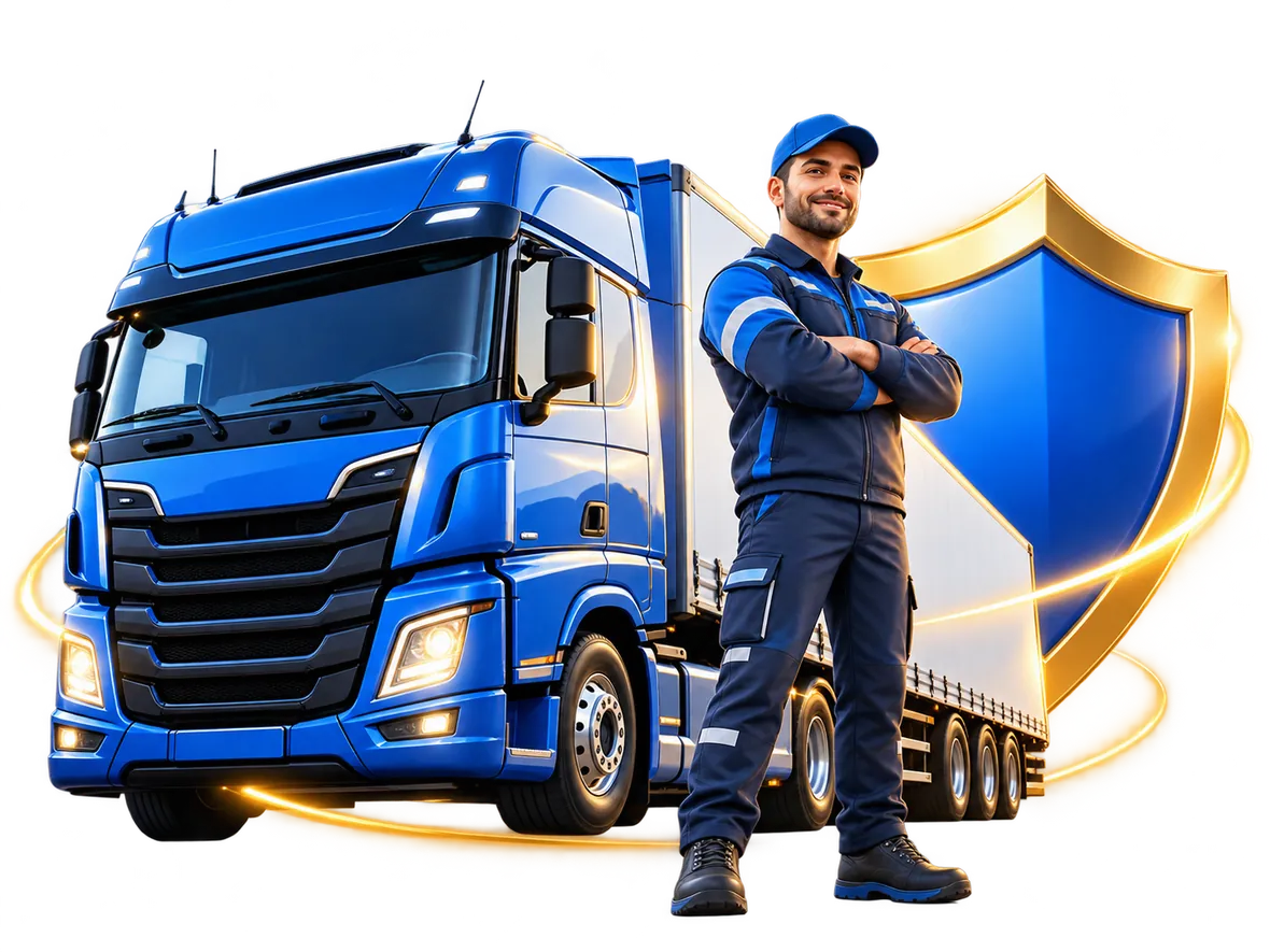 Professionnel du transport et poids lourd